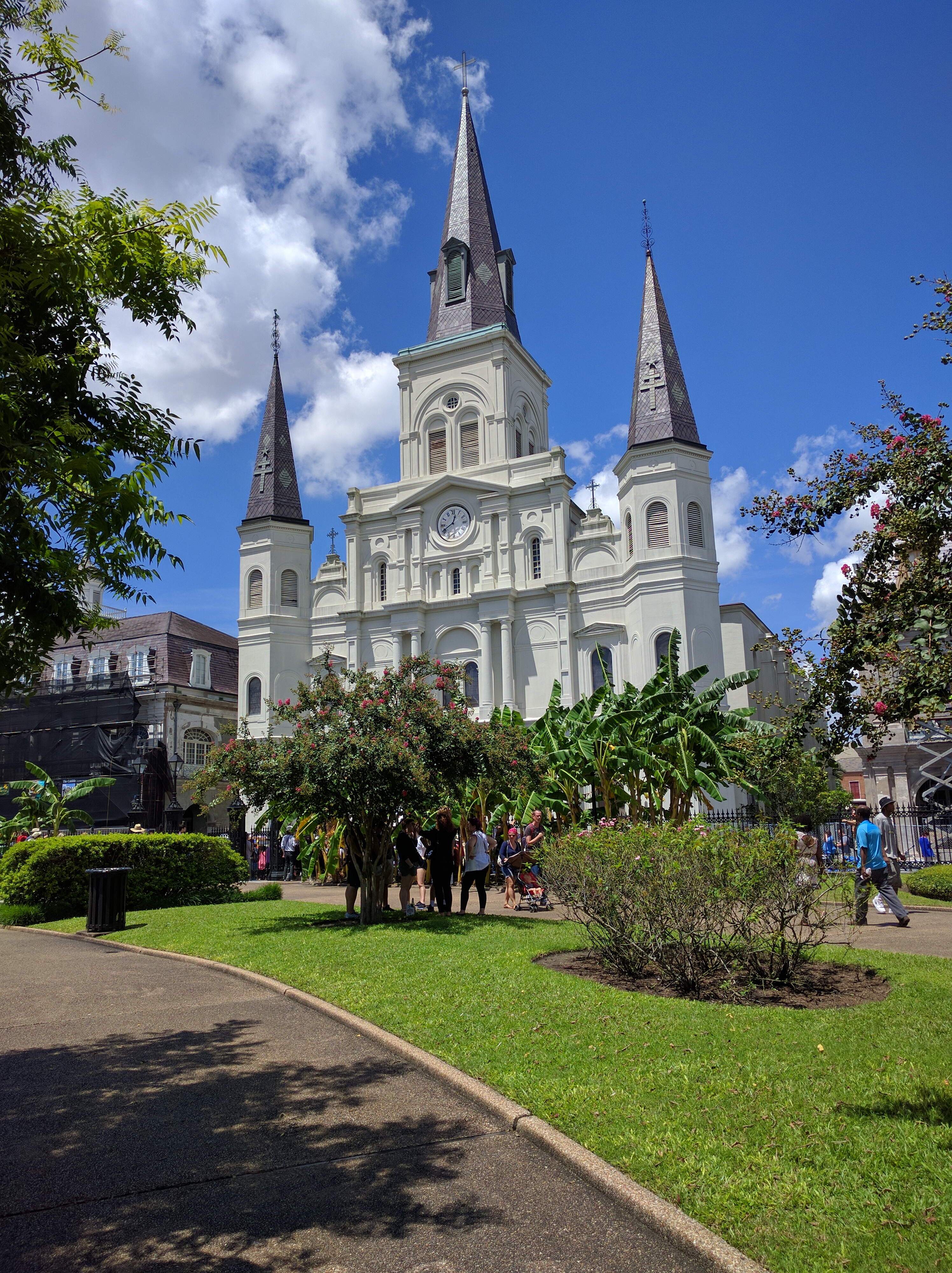 St. Louis Church right in the heart of the French Quarter